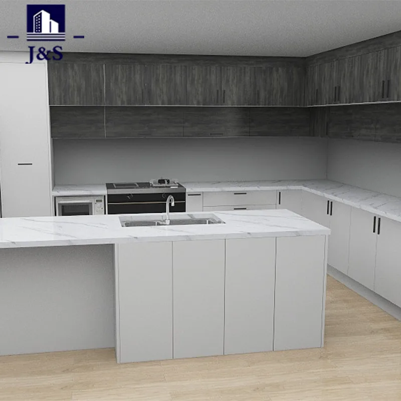 Essenhout houten keukenkast