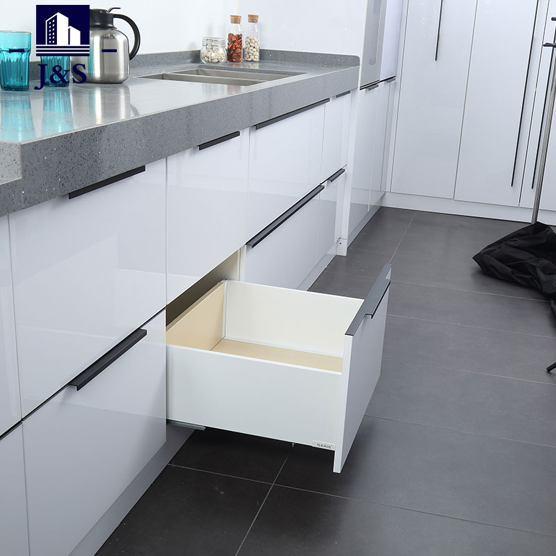 Keuken Soft Close Slide Slim Tandem Box Laderail